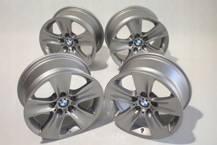 4x Alufelge 17 Zoll 8.0" 5x120 30ET Glanz Grau 6790172 BMW 5 F11 F06 F10 F12 FEL4085171239wg