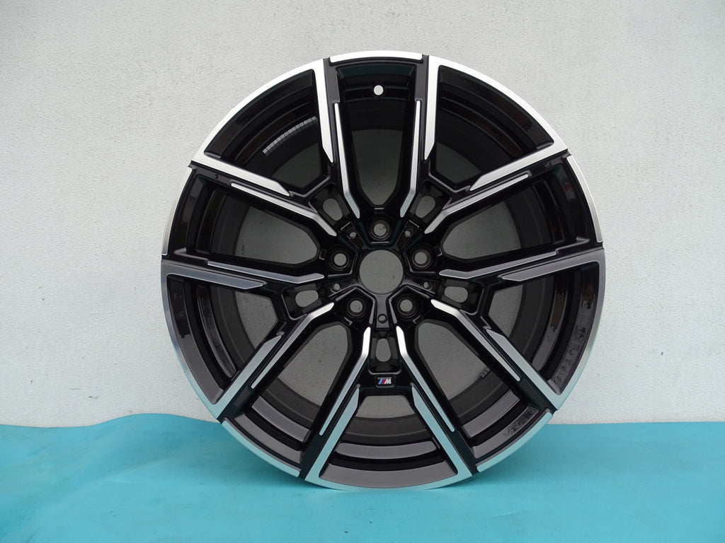 1x Alufelge 19 Zoll 8.5" 5x112 35ET Glanz Schwarz 8747304 BMW 4 G22 G23 G26 FEL8453853445hs