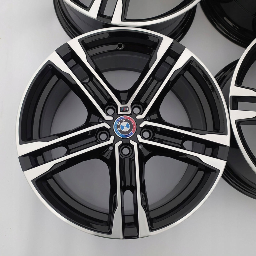 4x Alufelge 18 Zoll 8.0" 5x120 57ET Glanz 8092352 BMW F44 1 F40 Rim Wheel FEL9041942054ce