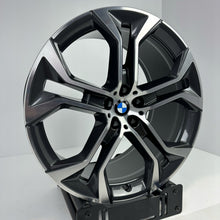 Load image into Gallery viewer, 1x Alufelge 21 Zoll 10.5" 5x112 43ET Glanz Graphit 6885460GRE BMW G05 G06 Mg FEL9352172438bj