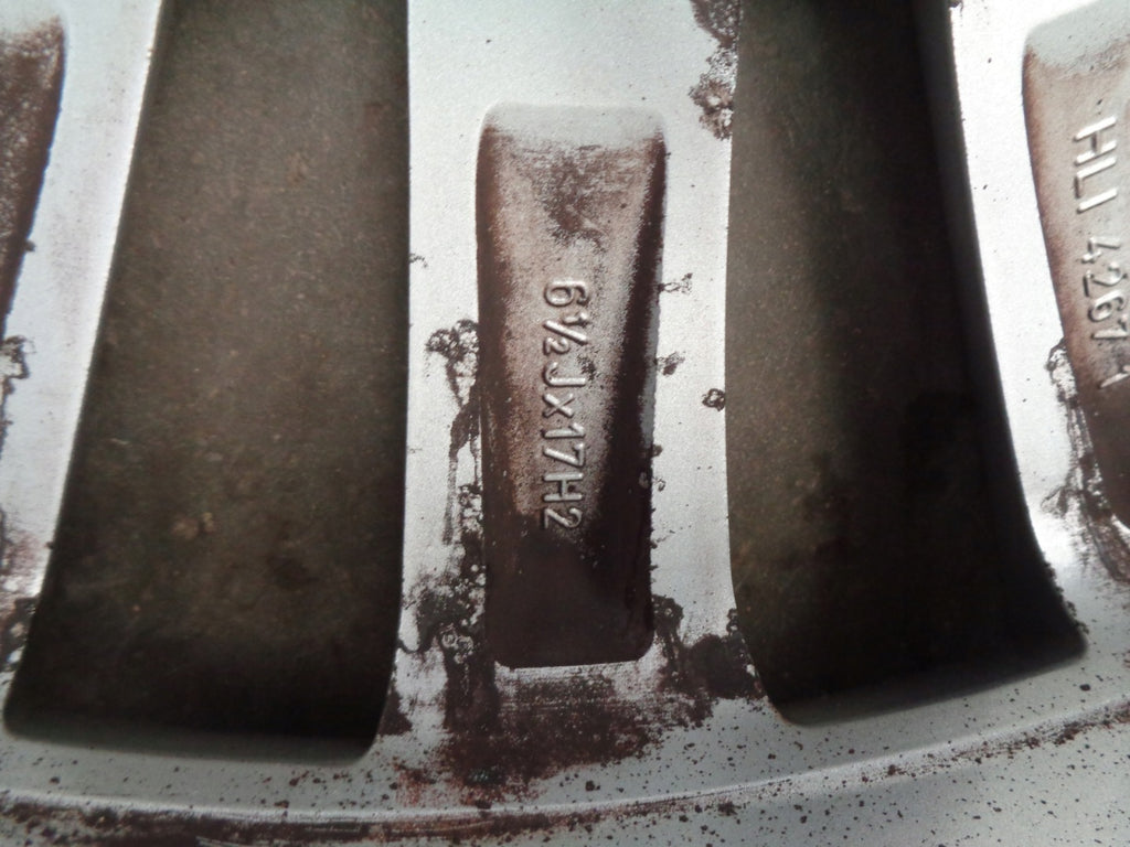 1x Alufelge 17 Zoll 6.5" 4x100 46ET Silber 51767998 Fiat Punto Evo Grande FEL1427660807gt