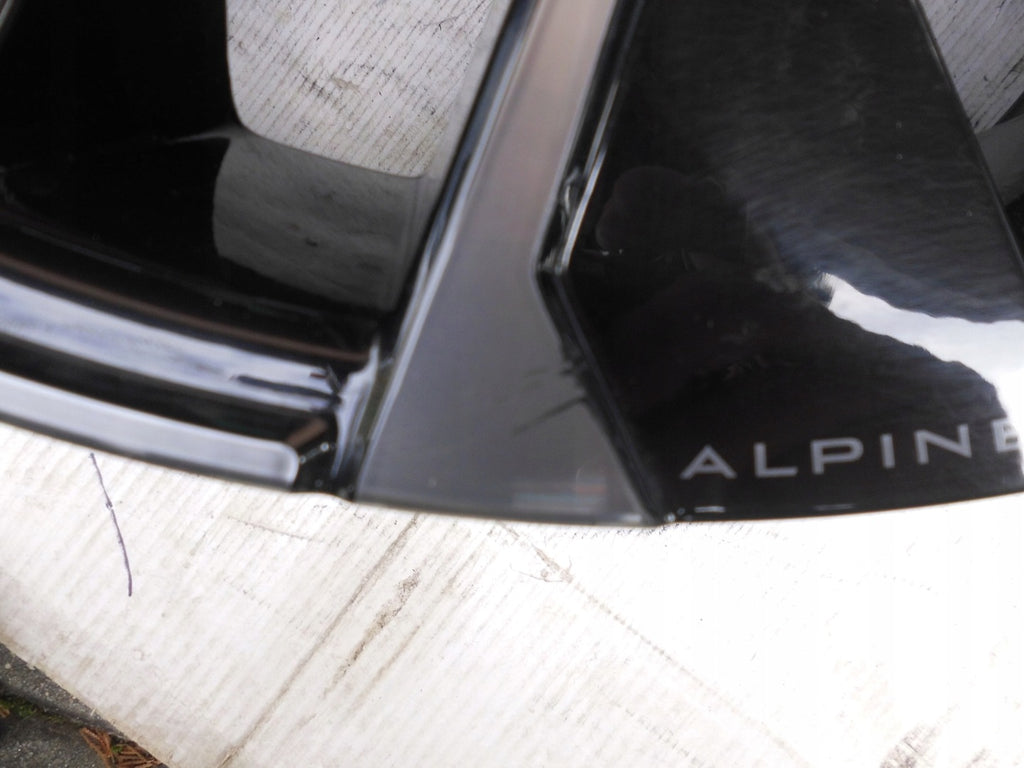 1x Alufelge 17 Zoll 7.0" 4x100 37ET 403000990 Alpine Clio V Rim Wheel