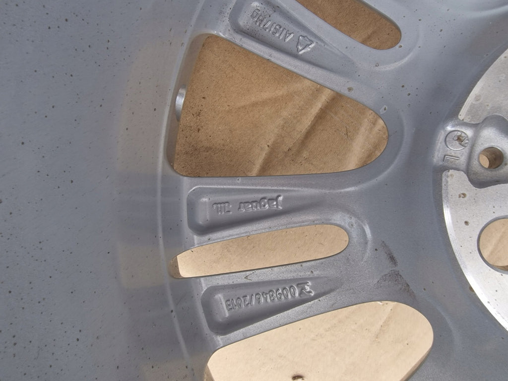 1x Alufelge 18 Zoll 7.5" 5x108 46ET Glanz Silber GX73-1007-EA Jaguar Xe FEL3691838575rp