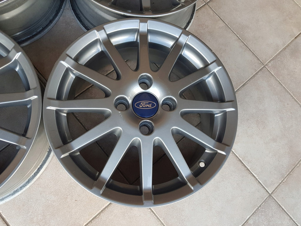 4x Alufelge 16 Zoll 6.0" 4x108 52 5ET Glanz Graphit 4S6J1007AA Ford Fiesta I FEL4162538156vf