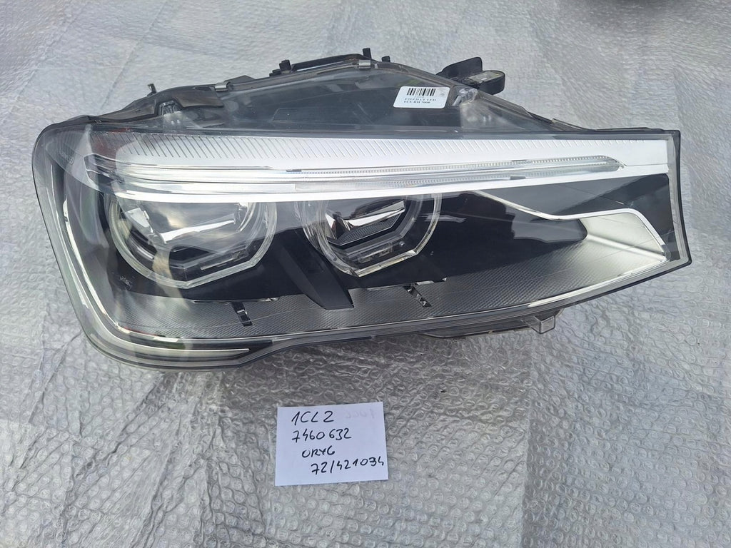 Frontscheinwerfer BMW F26 X3 F25 7460632-02 LED Rechts Scheinwerfer Headlight SCH5021198650xj