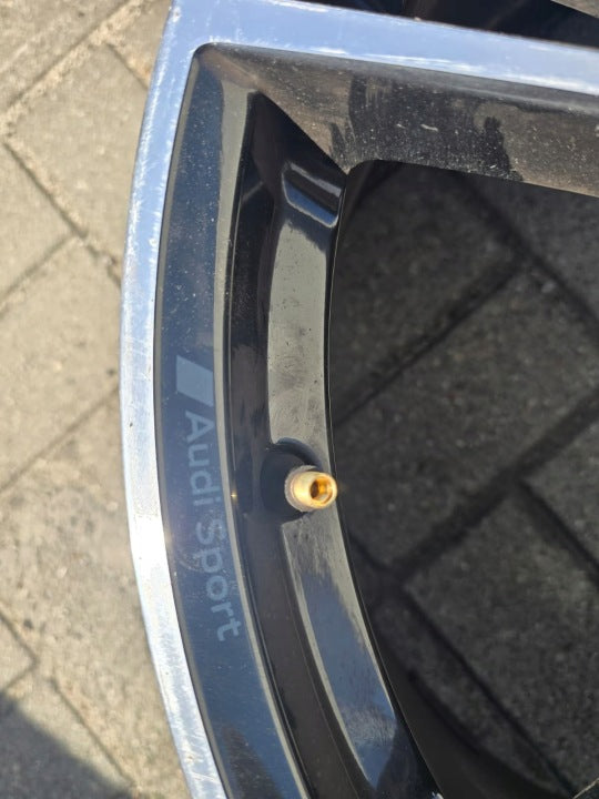 1x Alufelge 21 Zoll 8.5" 5x112 43ET 4K0601025AG Audi Rim Wheel FEL1973237424vm