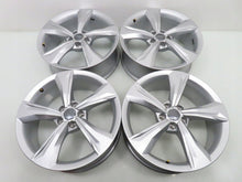 Load image into Gallery viewer, 4x Alufelge 19 Zoll 7.0" 5x112 34ET Glanz Silber 80A601025 Audi C8 B8 Rim Wheel FEL9607770079bx