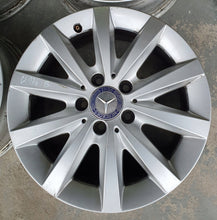 Laden Sie das Bild in den Galerie-Viewer, 4x Alufelge 16 Zoll 6.5" 5x112 49ET Mercedes-Benz W176 Rim Wheel FEL5399937722jb