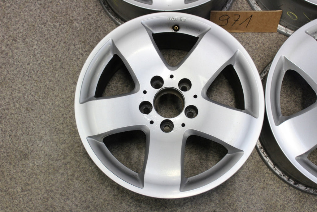 4x Alufelge 16 Zoll 7.5" 5x112 37ET Silber MAM2-7516 Audi I Rim Wheel FEL9294310067eo