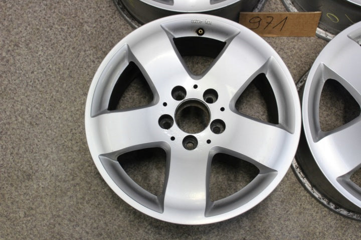 4x Alufelge 16 Zoll 7.5" 5x112 37ET Silber MAM2-7516 Audi I Rim Wheel FEL9294310067eo