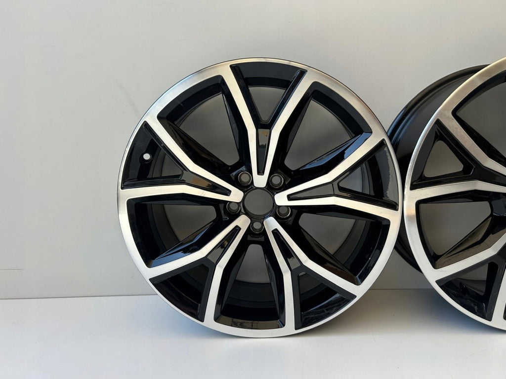4x Alufelge 18 Zoll 7.0" 5x112 39ET Glanz 2GM601025P VW T-Cross Rim Wheel FEL5684555230uz