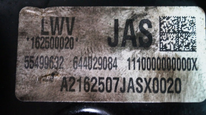 Motor Opel Astra K B16DTE B16DTU 1.6 CDTI 110PS 146TKm 2016 Diesel Unkomplett MOT8251061783ox