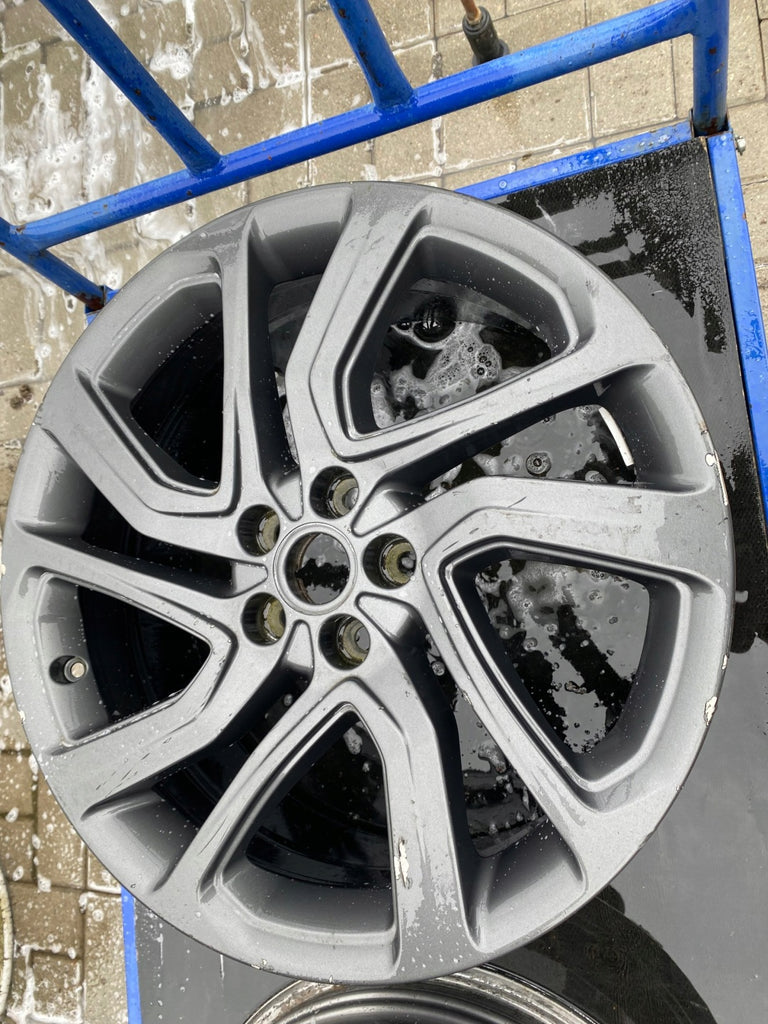 1x Alufelge 19 Zoll 8.0" 5x108 45ET Glanz Graphit FK7M1007 Land Rover Rim Wheel FEL3737881564dq