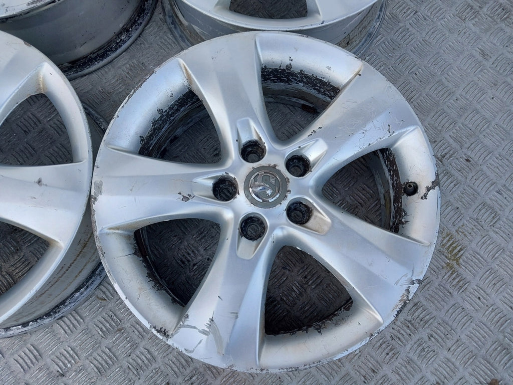 4x Alufelge 17 Zoll 7.0" 5x115 44ET 13259247 Opel Astra J Zafira C Rim Wheel FEL1098716338kj