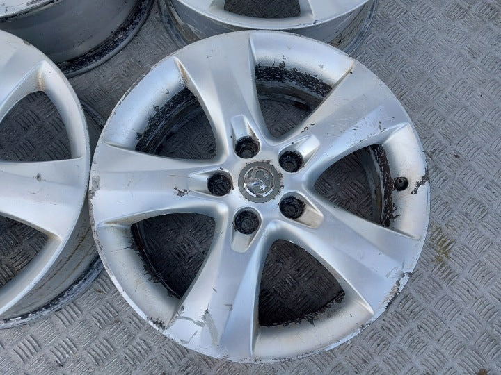 4x Alufelge 17 Zoll 7.0" 5x115 44ET 13259247 Opel Astra J Zafira C Rim Wheel FEL1098716338kj