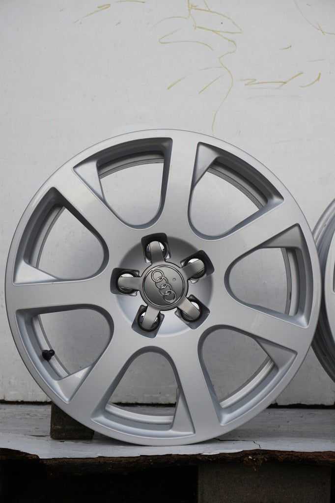 4x Alufelge 17 Zoll 7.0" 5x112 37ET Glanz Silber 8R0601025 Audi Rim Wheel FEL9468456430al