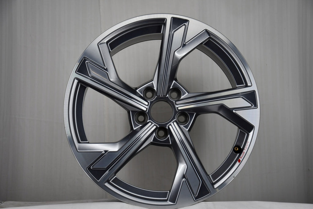1x Alufelge 18 Zoll 8.0" 5x112 46ET Glanz Silber 8Y0601025P Audi Rim Wheel FEL8609305835nu