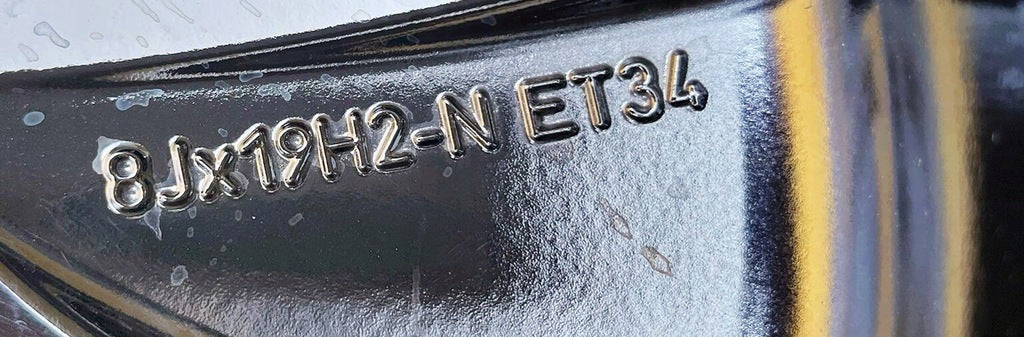 4x Alufelge 19 Zoll 8.0" 5x112 34ET Glanz Schwarz A2934010100 Mercedes-Benz Eqc FEL1580841479ue