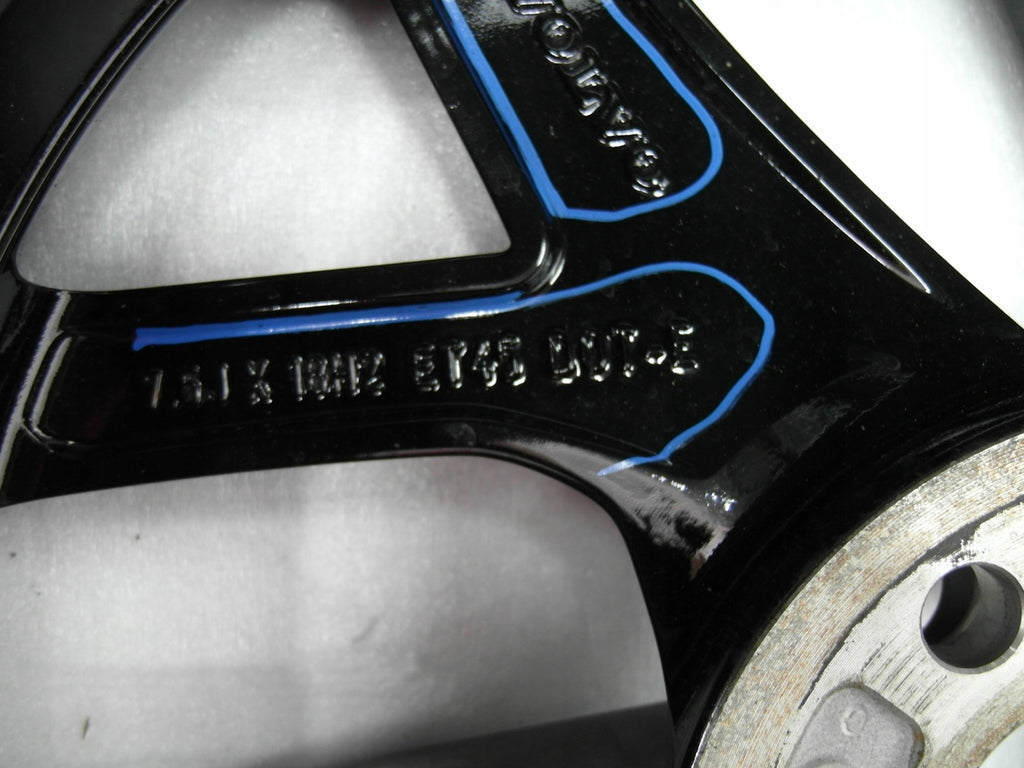 1x Alufelge 18 Zoll 7.5" 5x108 45ET Volvo S60 V60 Rim Wheel