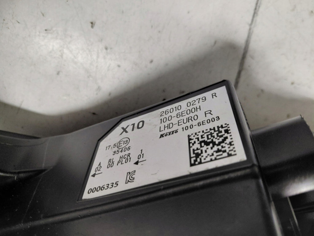 Frontscheinwerfer Renault Zoe 260100279R Full LED Rechts Scheinwerfer Headlight SCH6471215439pw