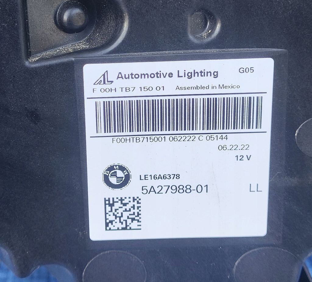Frontscheinwerfer BMW X5 G05 G06 5A27988 5A27987 Full LED Rechts Headlight SCH2612784677ih