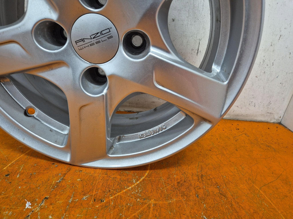 1x Alufelge 15 Zoll 6.0" 4x100 KBA51974 Skoda I Rim Wheel FEL4561256423nf