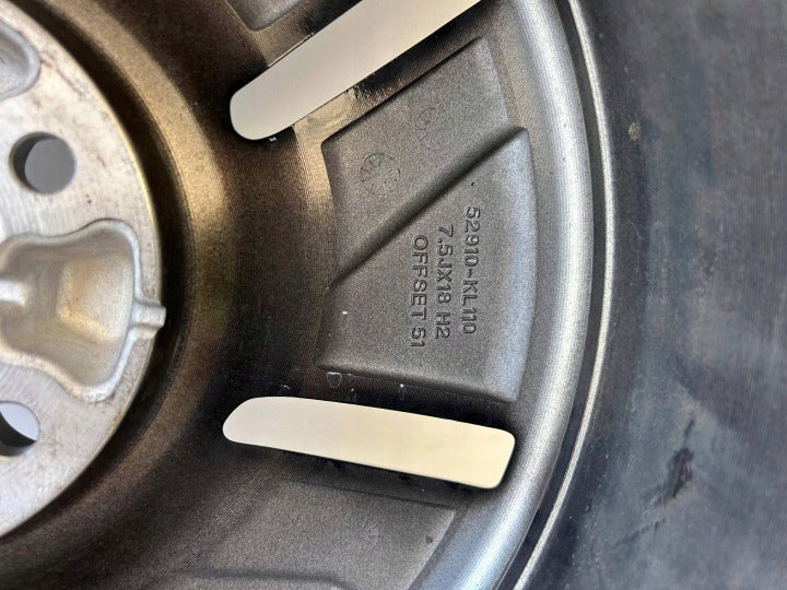 1x Alufelge 18 Zoll 52910-KL110 Hyundai Ioniq Rim Wheel FEL4704256490fv