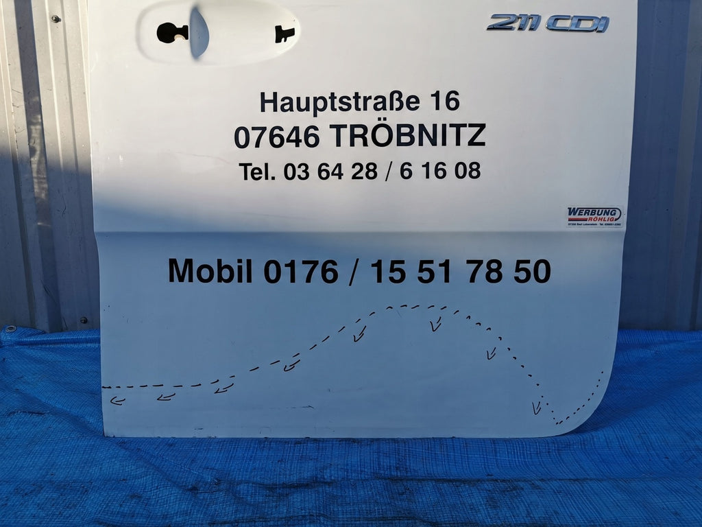 Tür Mercedes-Benz Sprinter Hinten Rechts Door Porta Porte