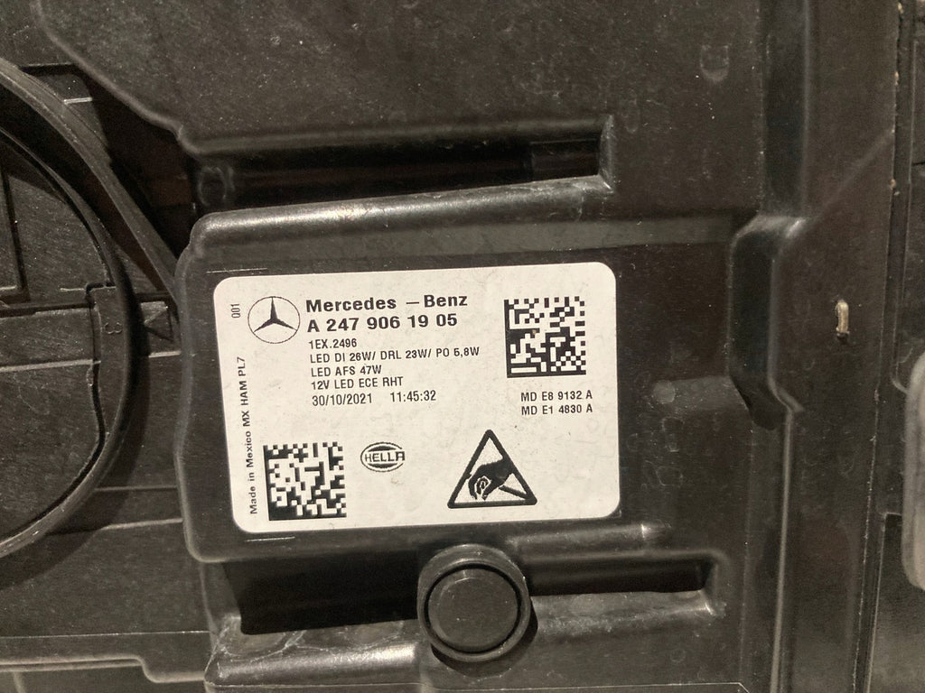 Frontscheinwerfer Mercedes-Benz Glb X247 A2479061905 LED Links Headlight SCH4513644383mq