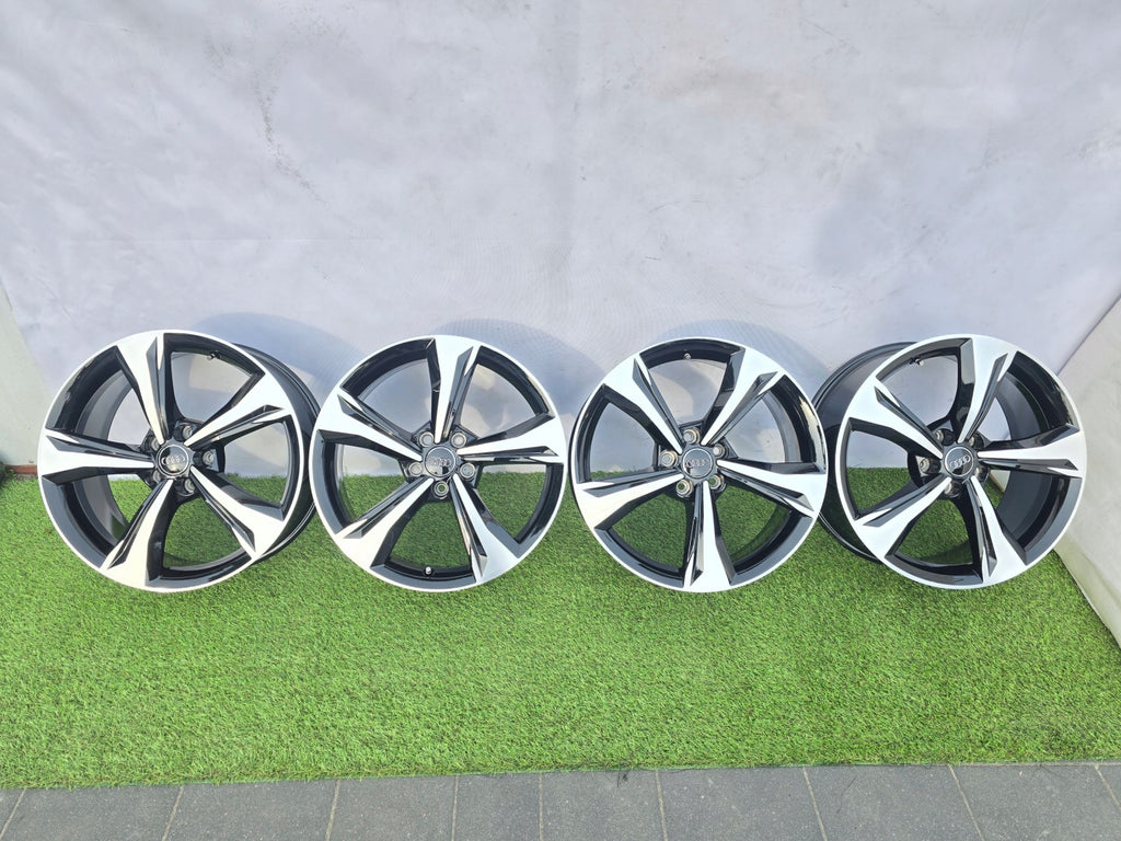 4x Alufelge 19 Zoll 7.0" 5x112 34ET Glanz Schwarz 80A601025K Audi Q5 Rim Wheel FEL8965011367sx