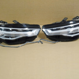 Frontscheinwerfer Audi A6 C7 4G0941033H 4G0941034H LED Ein Satz Headlight SCH7302493432dj