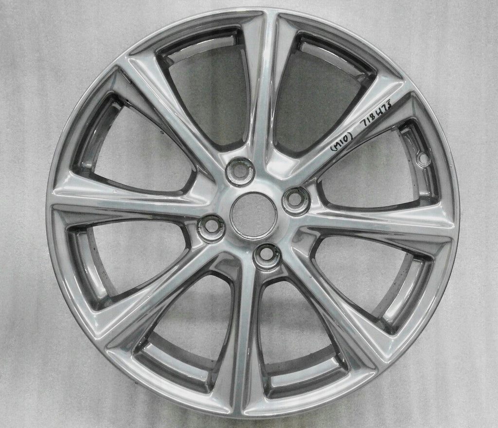 1x Alufelge 18 Zoll 7.0" 4x108 47 5ET Glanz H1BC-1007-E1 Ford Fiesta Rim Wheel