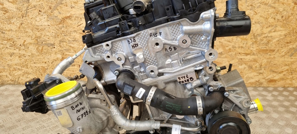 Motor BMW Mini B38A15F 1.5 136PS 100kW 8TKm Benzin Engine Unkomplett