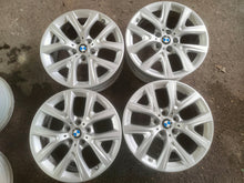 Laden Sie das Bild in den Galerie-Viewer, 4x Alufelge 17 Zoll 6.5" 5x112 39ET Glanz Silber 6856076 BMW F39 F48 Rim Wheel FEL8374916635uw