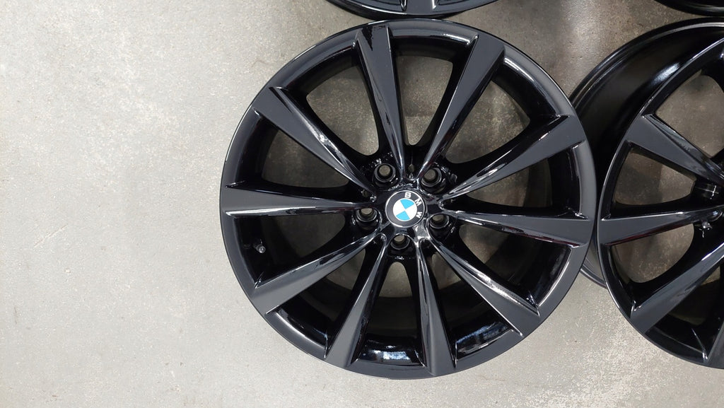 4x Alufelge 18 Zoll 8.0" 5x112 30ET Glanz Schwarz 6867338 BMW 5 G31 G30 G11 G12 FEL4169952855ra