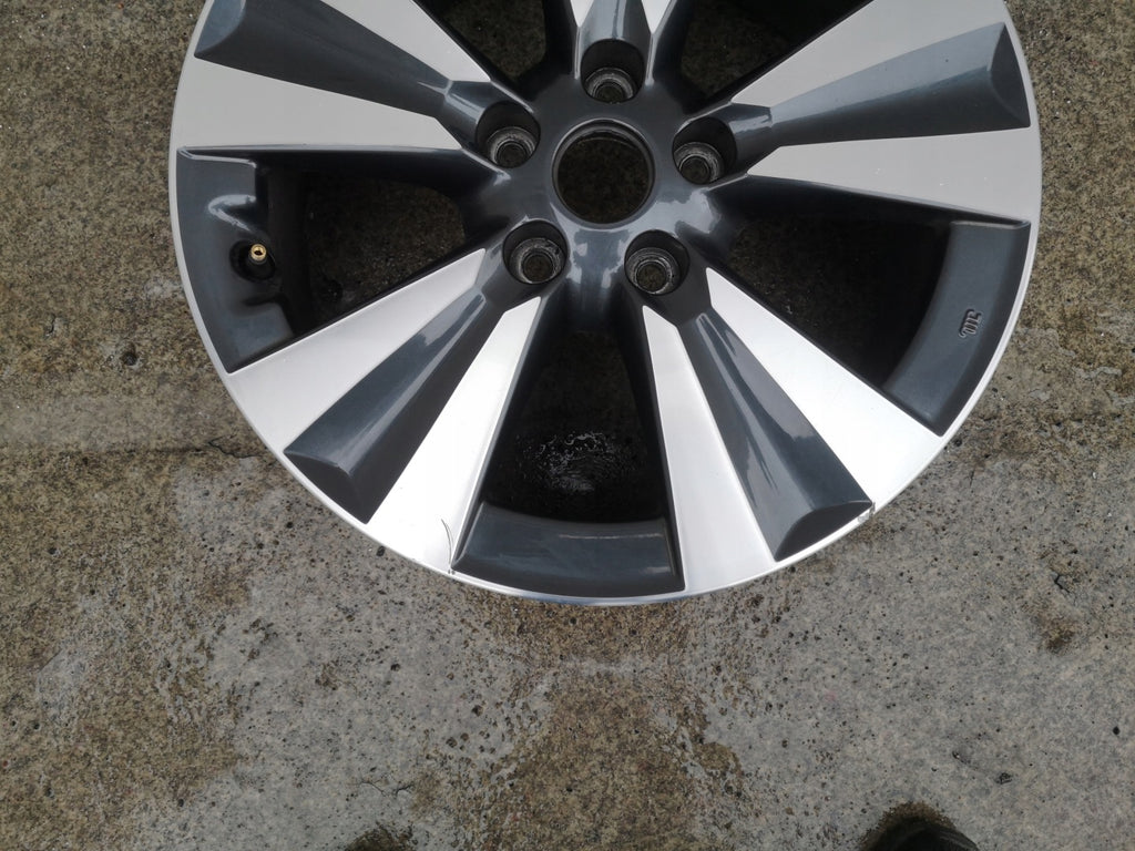 1x Alufelge 18 Zoll 6.5" 5x114.3 45ET Nissan Pulsar Rim Wheel FEL3902367749ws