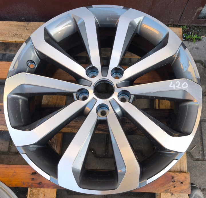 1x Alufelge 18 Zoll 7.0" 5x114.3 35ET 403001948R Renault Talisman Koleos I FEL2431511088sr