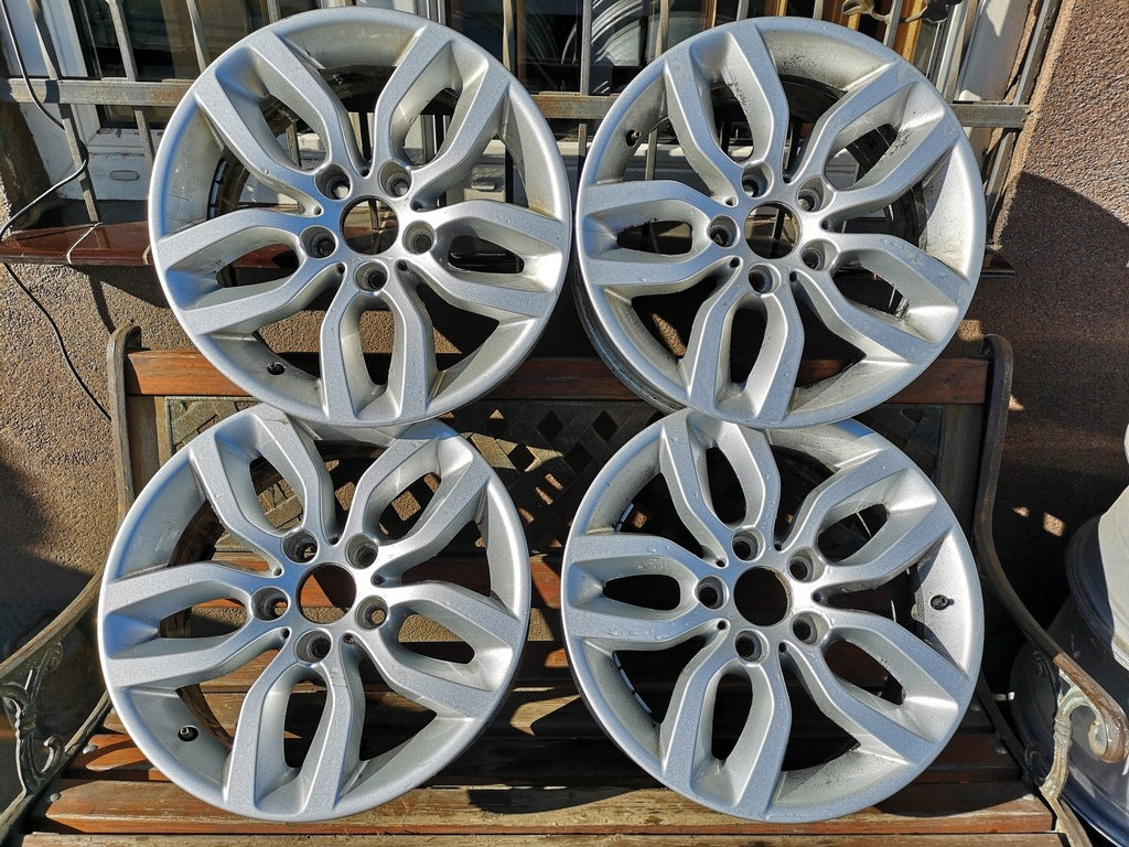 4x Alufelge 17 Zoll 7.5" 5x120 32ET Glanz Silber 6787576 BMW F26 X3 F25 FEL4490290303jr