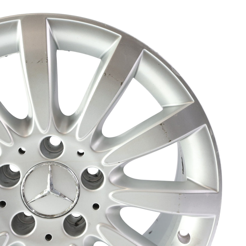 1x Alufelge 16 Zoll 7.5" 5x112 42ET Glanz Silber A2114015702 Mercedes-Benz W211 FEL4484355216rs
