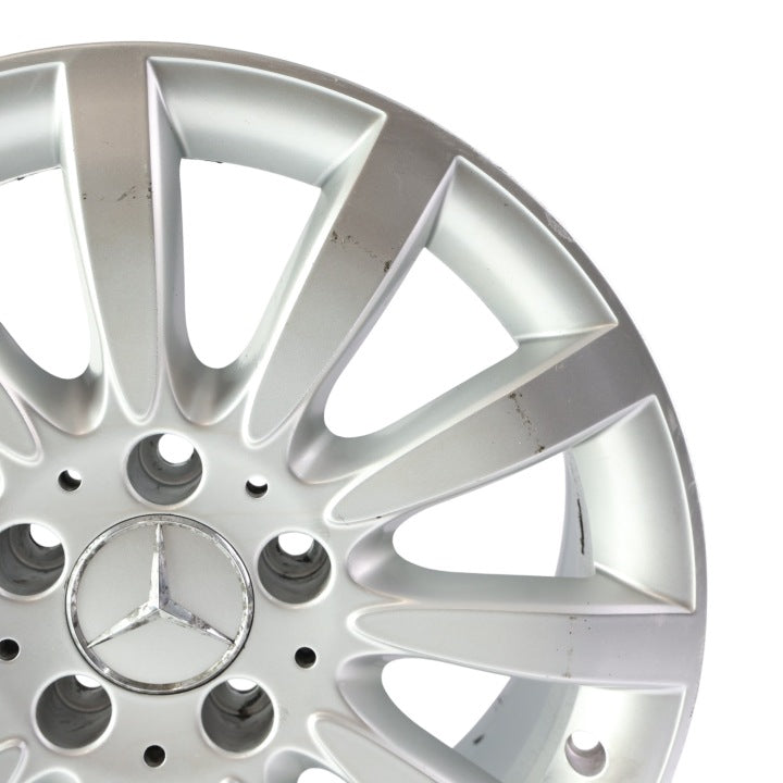 1x Alufelge 16 Zoll 7.5" 5x112 42ET Glanz Silber A2114015702 Mercedes-Benz W211 FEL4484355216rs