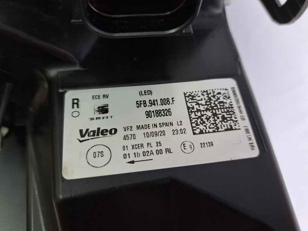 Frontscheinwerfer Seat Leon 5FB941008F Full LED Rechts Scheinwerfer Headlight