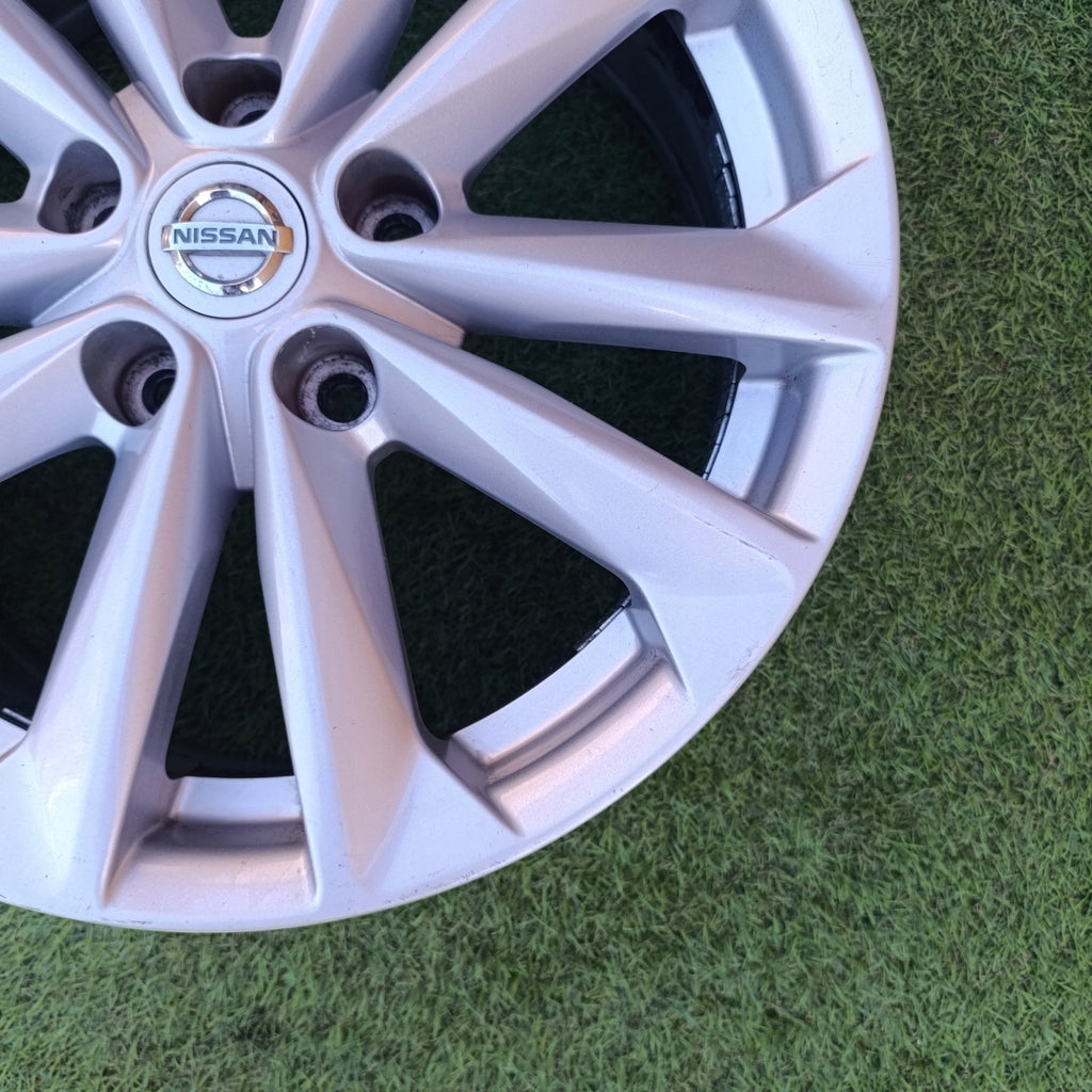 1x Alufelge 17 Zoll 7.0" 5x114.3 20ET 403004EA1B Nissan Qashqai II J11 Rim Wheel FEL5072591348jf