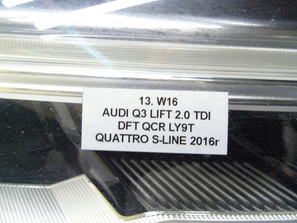 Frontscheinwerfer Audi Q3 8U0941034A 17568033869 Xenon Rechts Headlight SCH5925088344zq