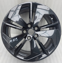Load image into Gallery viewer, 1x Alufelge 18 Zoll 7.5" 5x112 48ET Glanz Schwarz 5E3601025N Skoda Octavia 5e3 FEL2895457365rb