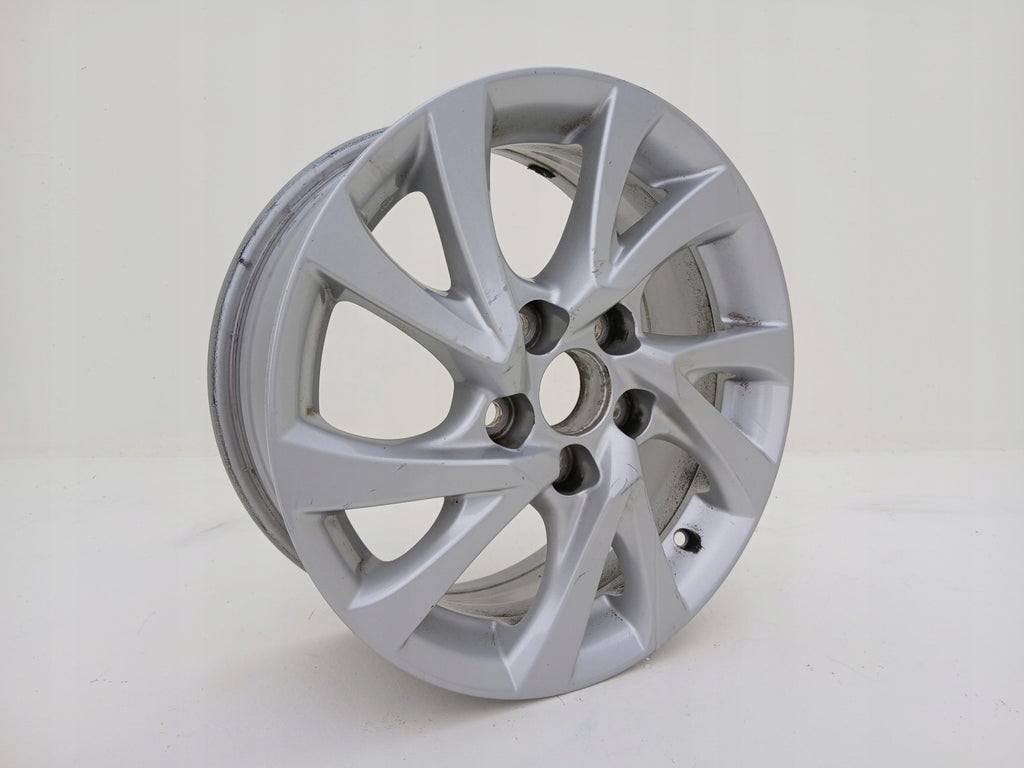 1x Alufelge 16 Zoll 6.5" 5x114.3 45ET Glanz 4261102L80 Toyota Auris Rim Wheel FEL4256827296zi