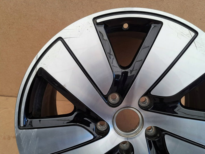 1x Alufelge 19 Zoll 8.0" 5x130 50ET Glanz 9J1601025BM Porsche Taycan Rim Wheel FEL3687895673dl