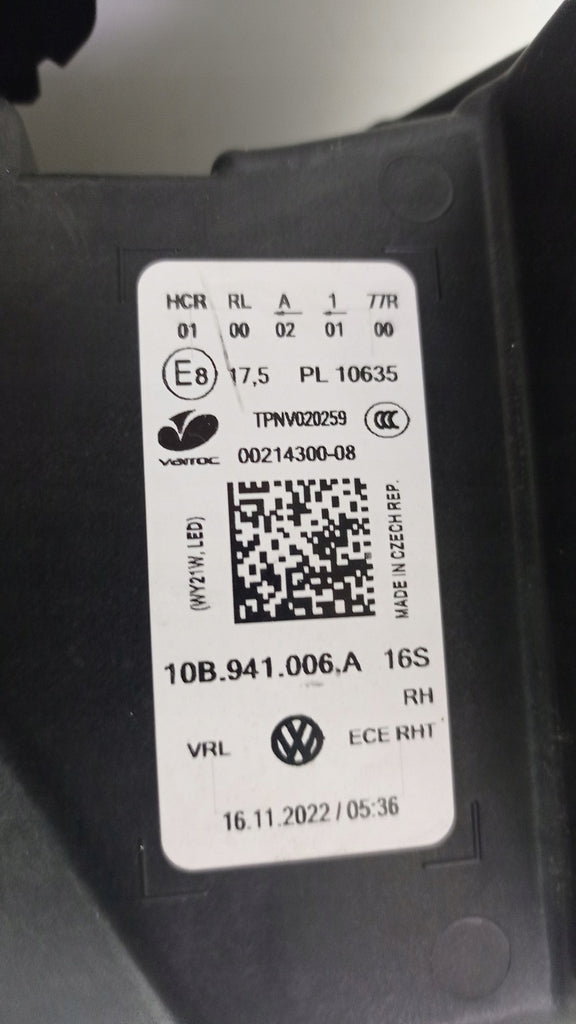 Frontscheinwerfer VW 10B941006A Full LED Rechts Scheinwerfer Headlight SCH5225942602bp