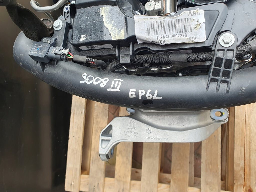 Motor Peugeot 3008 CRD93 1.6 73PS 54kW Benzin Engine Komplett