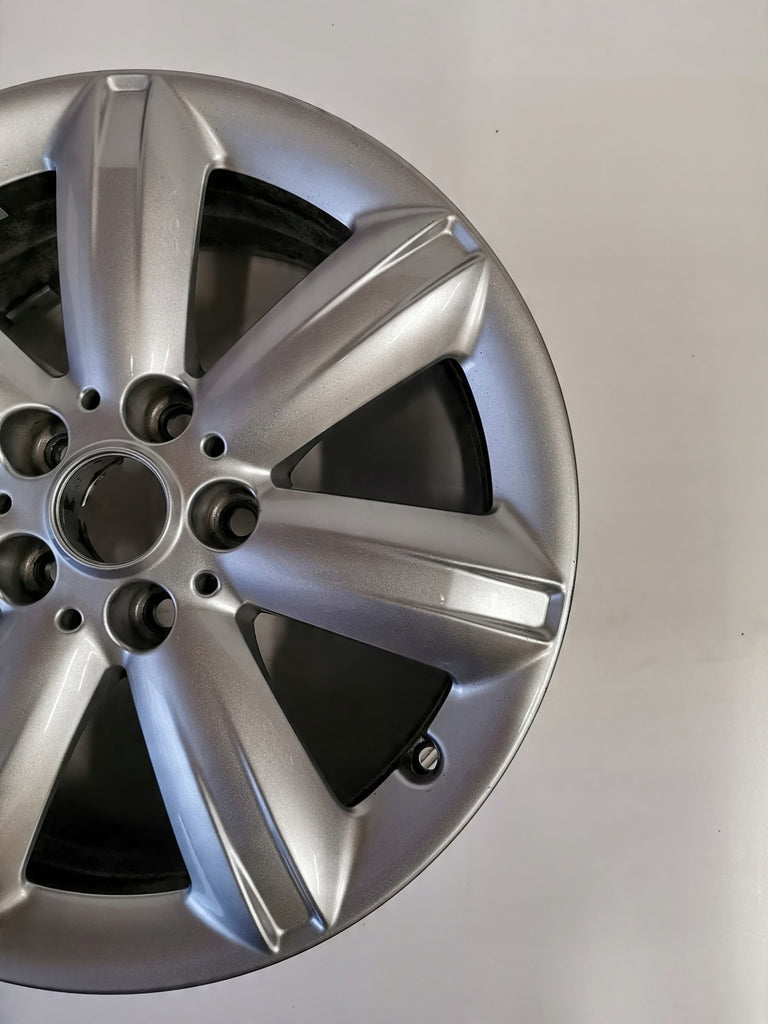 1x Alufelge 17 Zoll 6.5" 5x112 39ET Glanz Silber 6856041 Mini Countryman F60