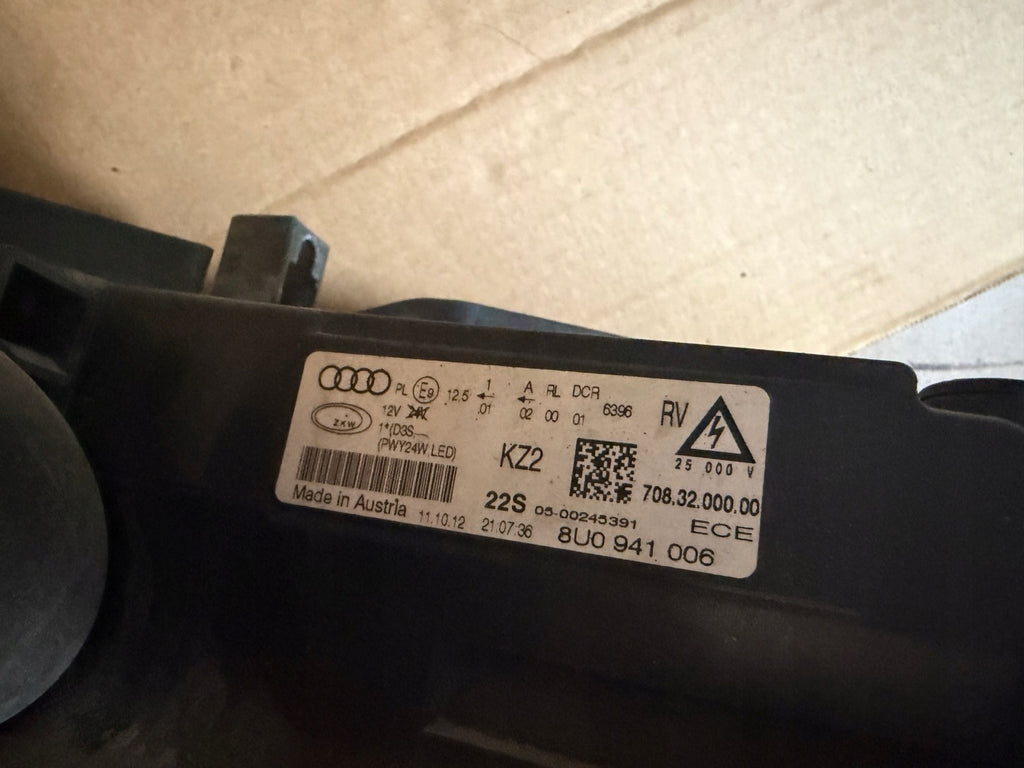 Frontscheinwerfer Audi Q3 8U0941004 Rechts Scheinwerfer Headlight SCH7461720853by